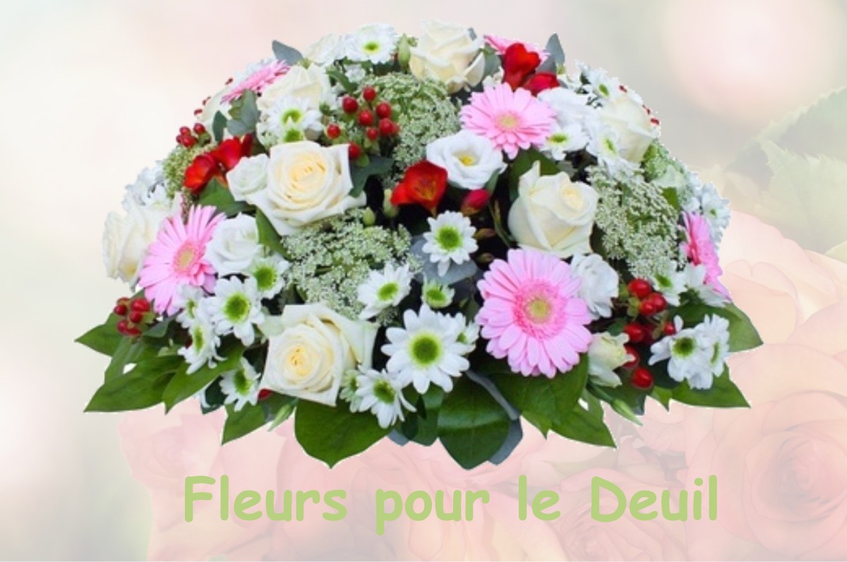 fleurs deuil DOM-LE-MESNIL